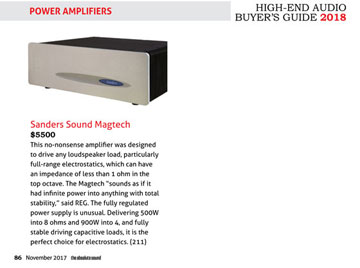 Sanders Magtech 2018 TAS Buyers Guide