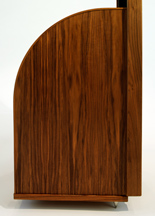 Speaker walnut panel